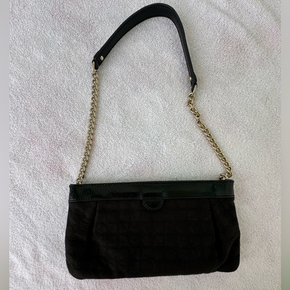 Kate Spade New York Black Chain Baguette Shoulder Bag - Picture 4 of 10